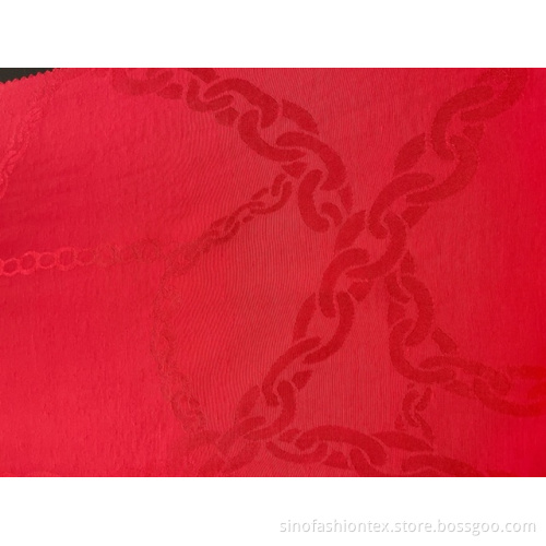 big jacquard viscose rayon fabric for summer dress